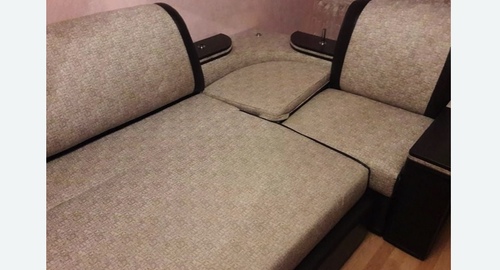 Химчистка углового дивана. Дербент